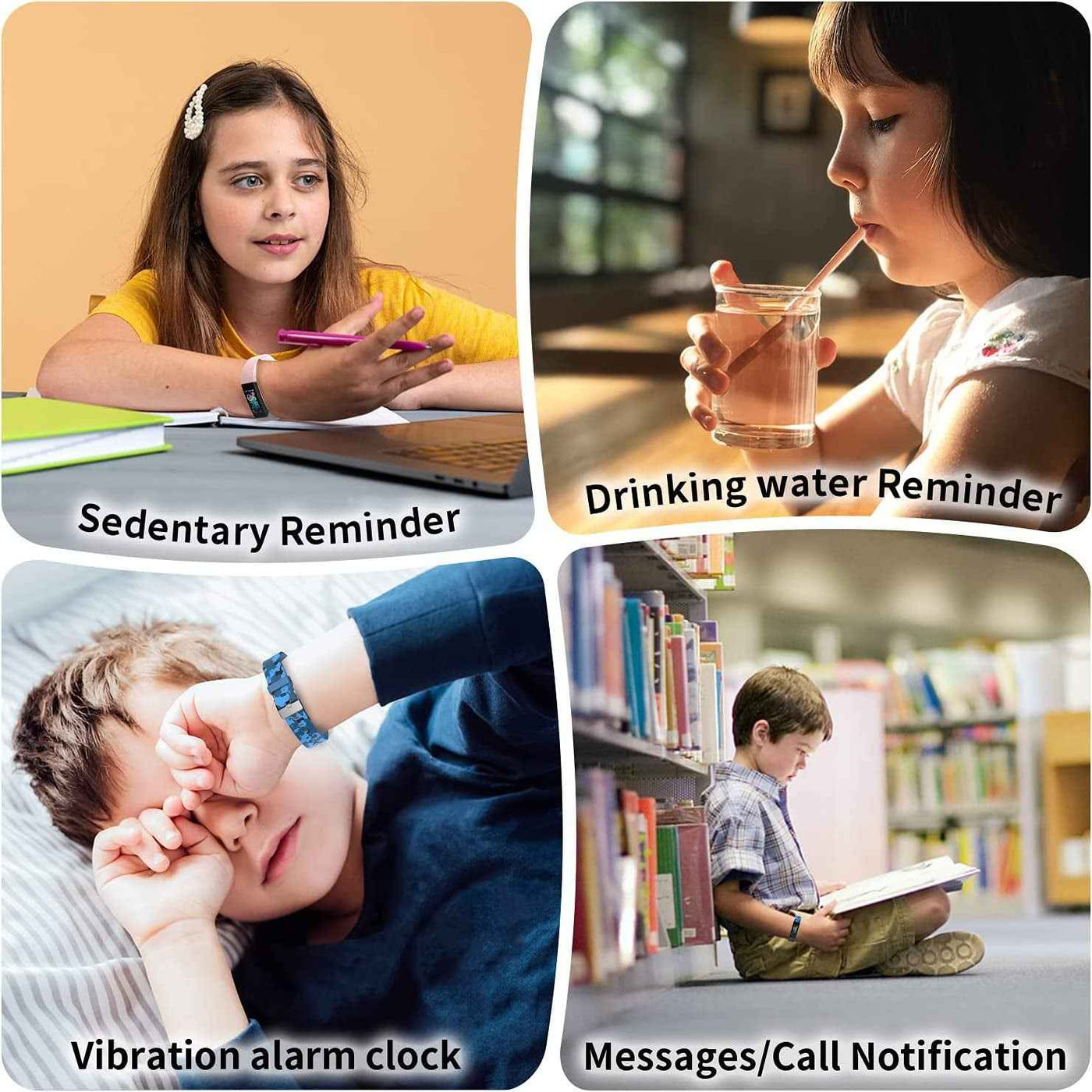 Kids Fitness Tracker Watch - Waterproof Activity Tracker with Pedometers, Stopwatch & 11 Sport Modes for Kids Ages 6-16 - GG store