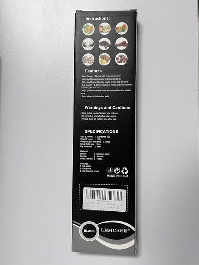 Ultimate Lemon Zester & Cheese Grater Set - Versatile Kitchen Tool for Citrus, Parmesan, Chocolate & More - Ergonomic Silicone Handle & Durable Stainless Steel Blades - Red (2 Piece Set)