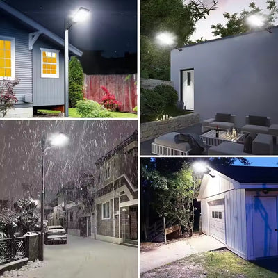 Ultra Powerful 10,000W Outdoor Solar Lamp - 320° Wide Range Lighting with Adjustable Brightness for Optimal Visibility