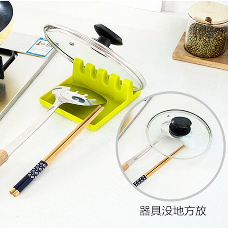 eprolo spoon pot lid shelf mounted on kitchen wall, metal storage rack for lids and utensils with hooks