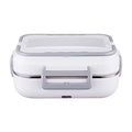 Portable Electric Lunch Box 1.5L - Stainless Steel Food Warmer for Car & Office - Cavira