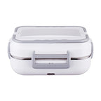 Portable Electric Lunch Box 1.5L - Stainless Steel Food Warmer for Car & Office - Cavira