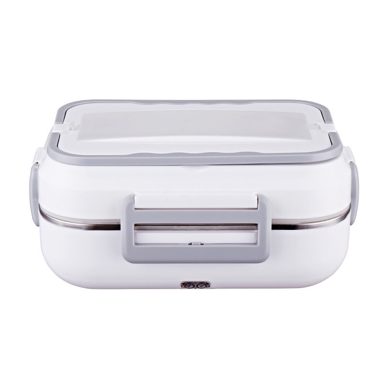 Portable Electric Lunch Box 1.5L - Stainless Steel Food Warmer for Car & Office - Cavira