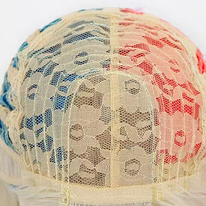 Halloween party wig, ugly girl gradient foreign trade headband,  anime cosplay,