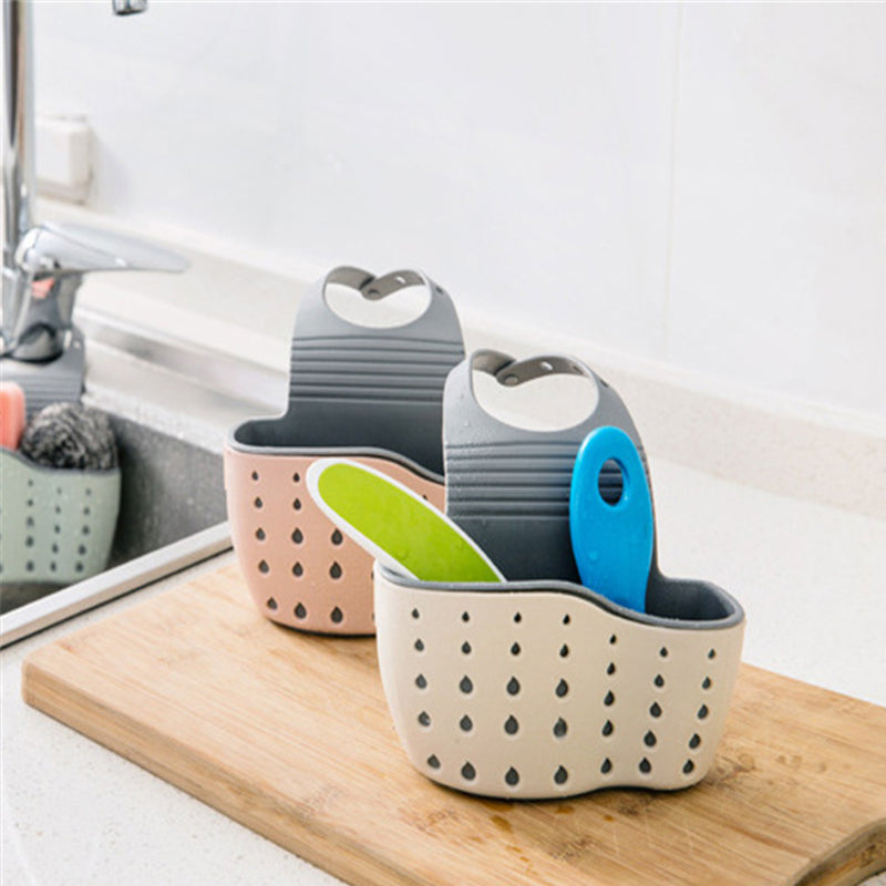 A handy kitchen accessory as sink drainer, multi - functional organizer for countertop dishes, sponges.