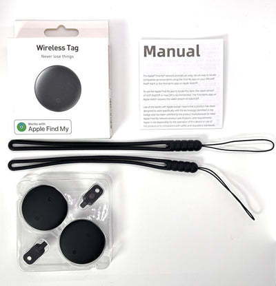 Waterproof Anti-Lost GPS Tracker Compatible with Find My for Pet Locator, Alternative to Airtag