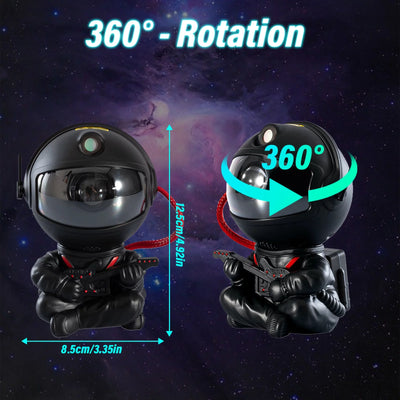 Astronaut Galaxy Projector, 8 Nebula Effects Galaxy Star Projector with Smare Remote Control, 360° Rotation Night Light for Valentines Day Gift/Birthday Gifts for Family, Friends - GG store