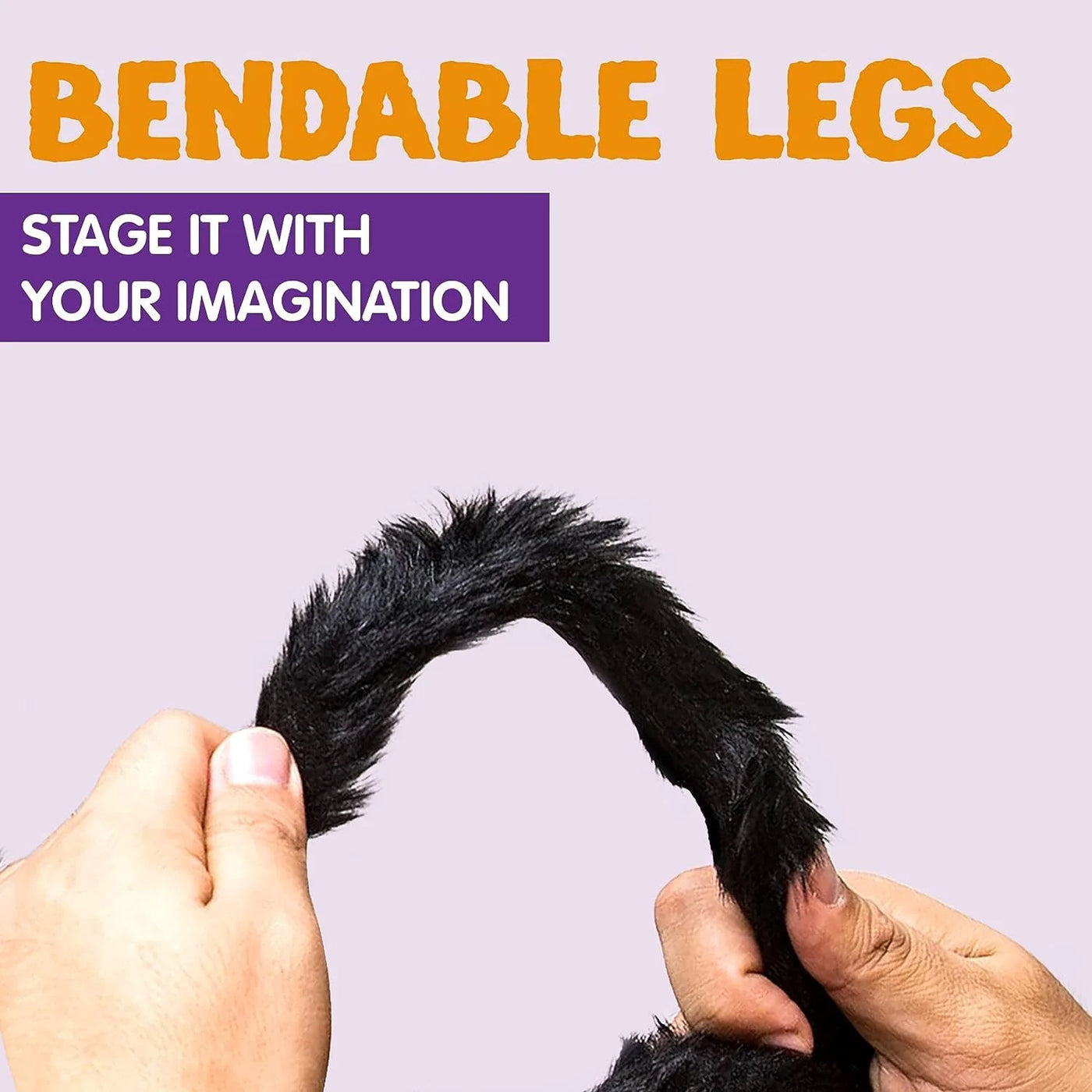 2 Pack 5 FT Scary Giant Black Spider Halloween Decorations for Outdoor Parties and Yard Decor