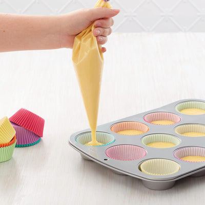 Premium 12-Inch Disposable Pastry Bags for Cake Decorating - 50 Pack