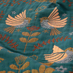 Spring Bird cotton gauze sofa cover by Cavira, full coverage all-cotton throw blanket in Chinese Nordic style for all seasons.