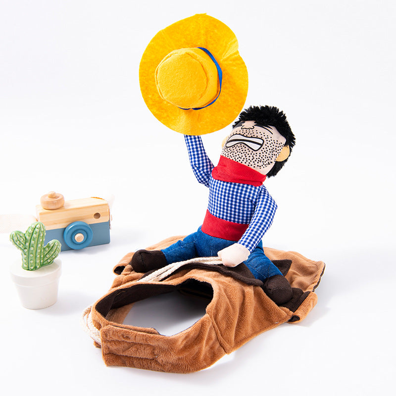 Transform your pet dog into a pet dog Halloween clothes