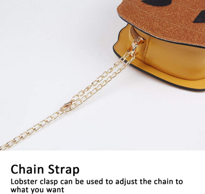 Spooktacular Women's Pumpkin Devil Crossbody Purse - Perfect for Halloween Trick or Treating!