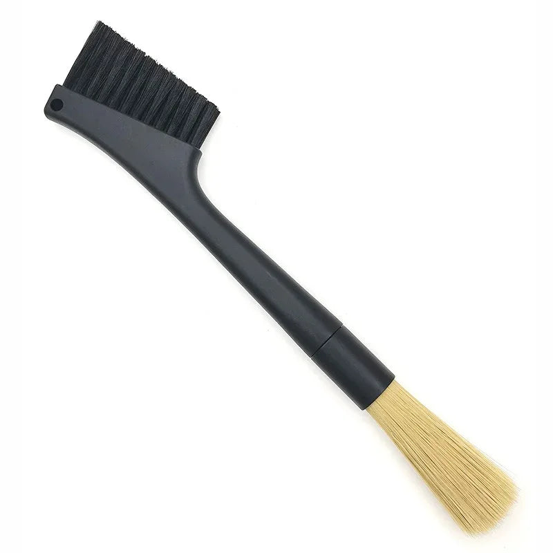 Bean grinder cleaning brush coffee machine brush dual head brush coffee shop bar counter brush coffee machine brush - Cavira