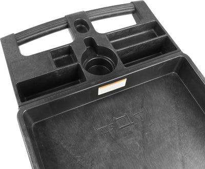 80855 500-Lb Utility Service PP Cart with Two Trays and Wheels 30 Inch X 16 Inch Overall Dimensions - GG store