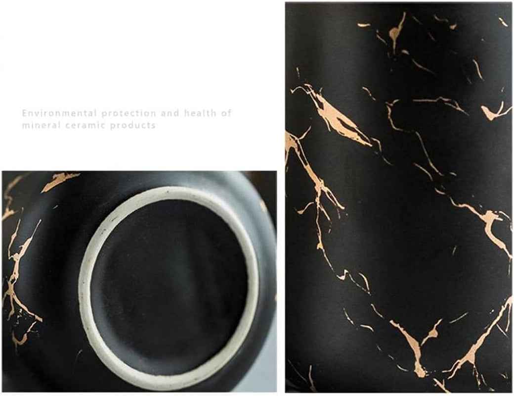 13 OZ Soap Dispensers, Refillable Countertop Lotion Soap Dispensers Pump Bottle for Bathroom, Kitchen Sink-- Holds Hand Soap, Dish Soap (Marble Black) - GG store