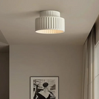 Cavira Nordic LED ceiling light and chandelier in four colors, flush mount and pendant styles with warm and tricolor lighting.