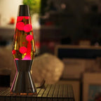 Eprolo 30W Volcano Cone Lava Lamp with aluminum alloy shade, modern jellyfish wax lamp for home decor and ambient lighting.