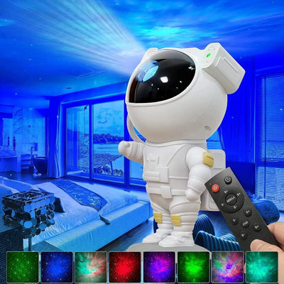 Astronaut Projector Galaxy Starry Sky Night Light Ocean Star LED Lamps - GG store