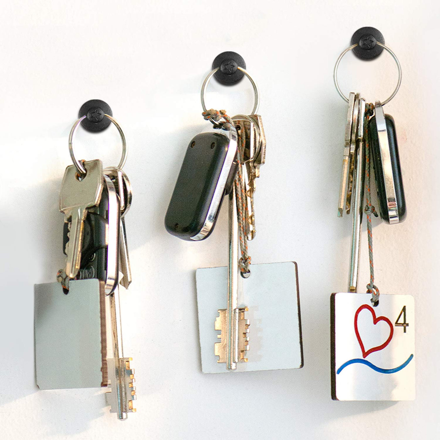 Push Pins Picture Hangers Double Headed Thumb Tacks Wall Hooks for Wall Hangings Picture Hangers Nails Small Photo Hanging Hook Pins for Home Office Photo Decor(Black,50 Pieces) - GG store