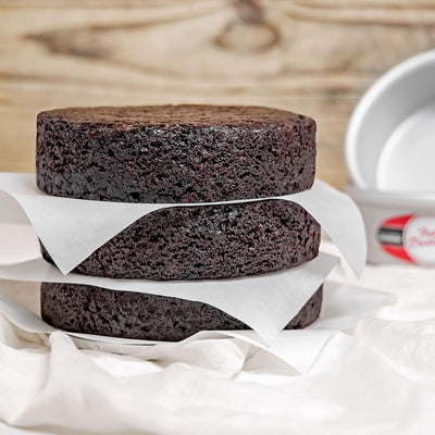 Premium Anodized Aluminum Round Cake Pan - Perfect 9" x 3" Size for Fluffy Cakes