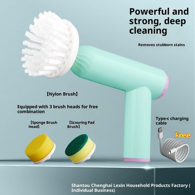 Electric Cleaning Brush Small Bangshou Multi-function Automatic