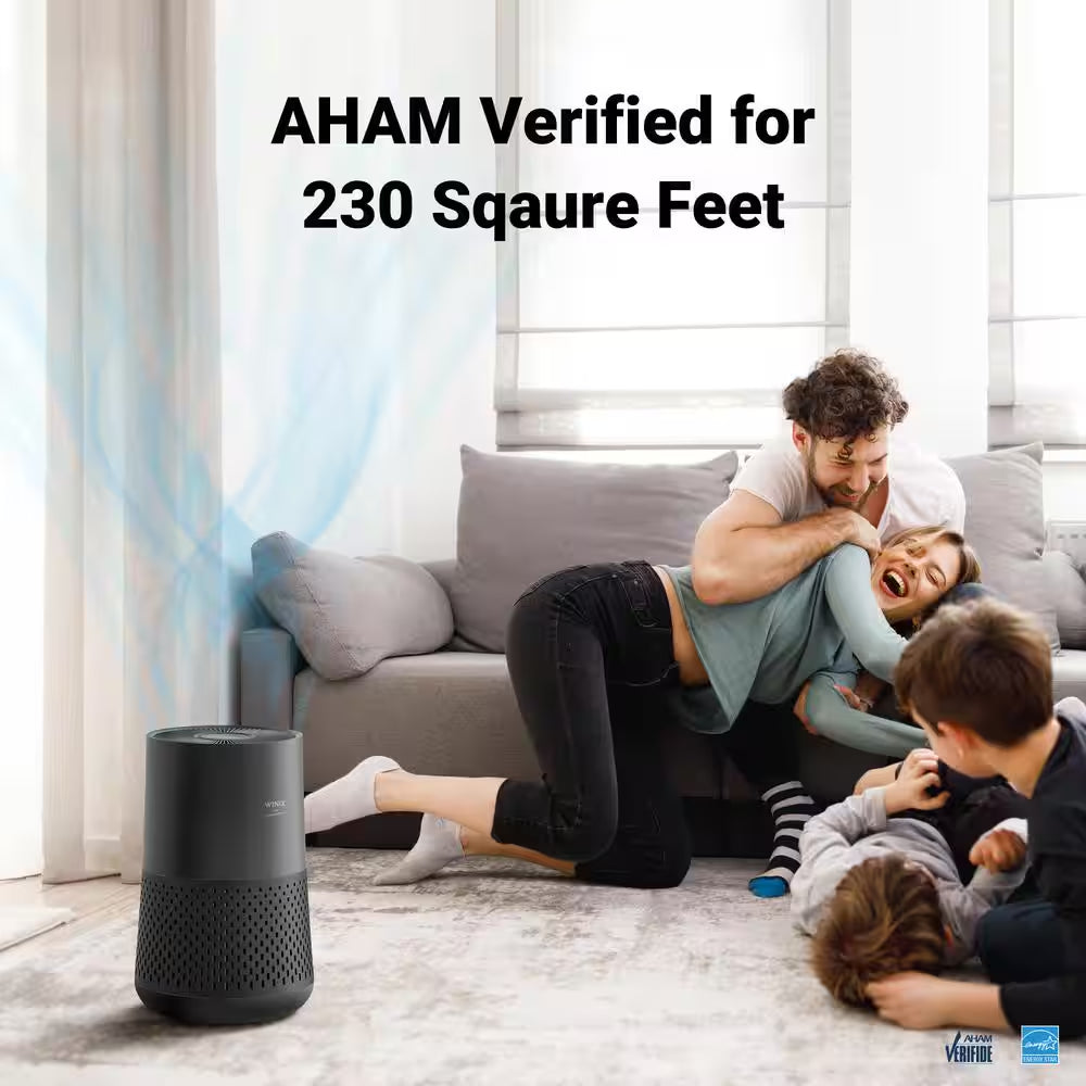 True HEPA Air Purifier with Plasma Technology – Smart Home Air Cleaner for Allergies, Smoke & Odors