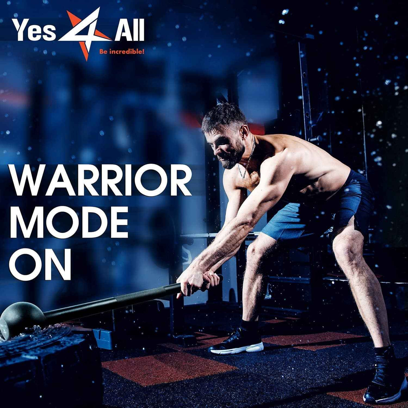 Steel Mace Bell for Strength Training - Full Body Workouts for Muscles, Shoulders, Grips & Forearms in 5 to 30Lb Options for Men & Women - GG store