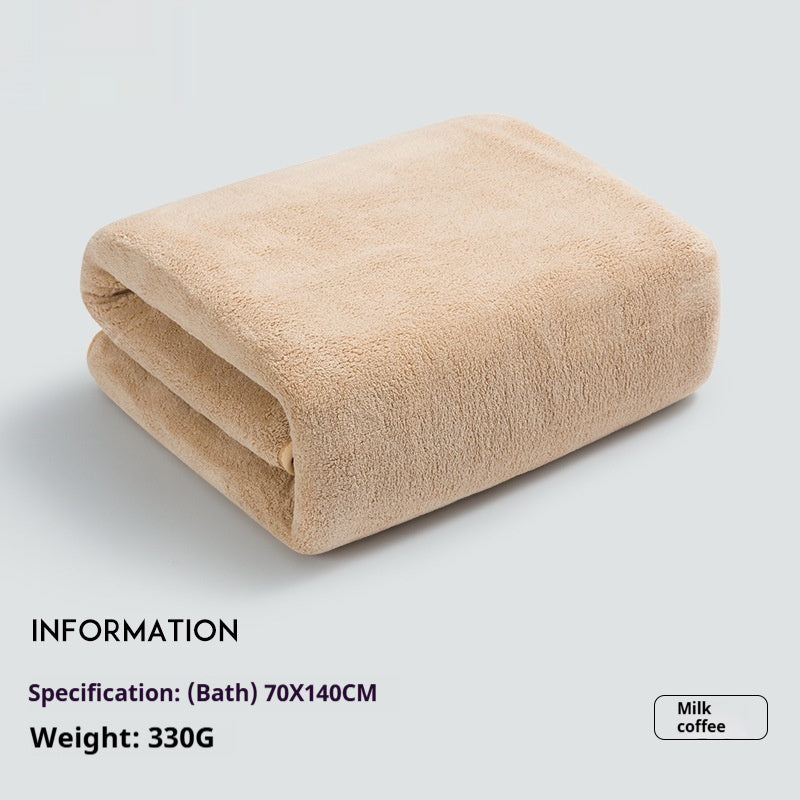 Baby's Bath Towel Newborn Super Soft Non-gauze No Lint