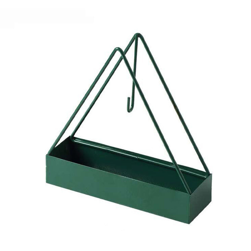 Iron Mosquito Coil Holder Stand – 3-Legged Portable Incense Burner Tray for Home & Outdoor Use Green