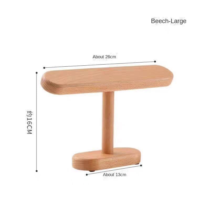 Luxury Walnut Jewelry Display Organizer – Necklace & Accessories Storage Stand Beechwood Jewelry Display Stand Large Size