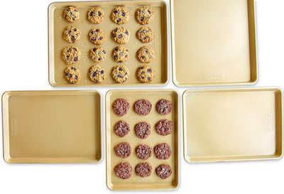 Naturals Aluminum Nonstick Half Sheet Pan - 13" x 18" for Effortless Baking