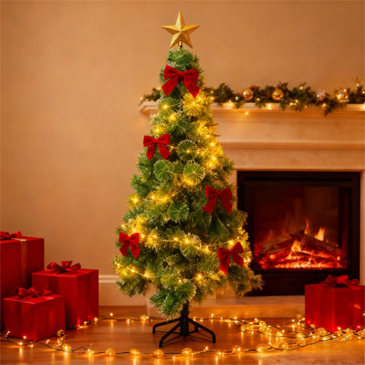 PARTYGO Green Snowflake Pine Needle 210cm Cavira