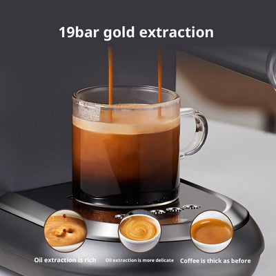 Coffee Machine Espresso Household Small Full & Semi Automatic Steam Frothed Milk All-in-one Machine