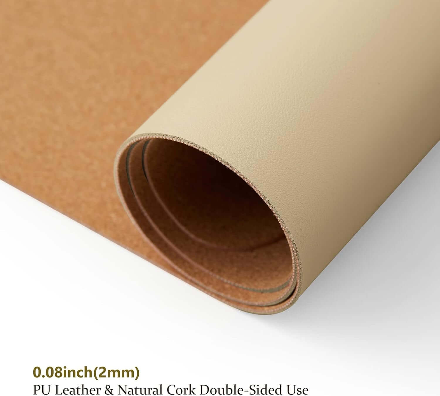 Dual Sided Cork Desk Mat – Large Office Desk Protector & Work From Home Pad