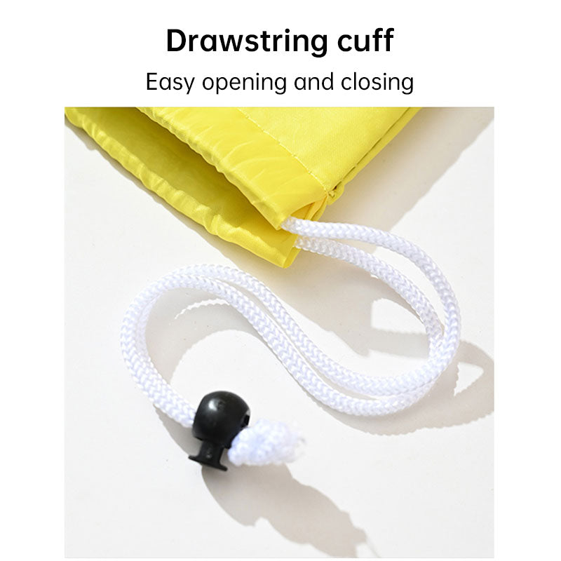 Insulated bag: Reusable storage organizer for bananas, lettuce and vegetables (drawstring closure) eprolo