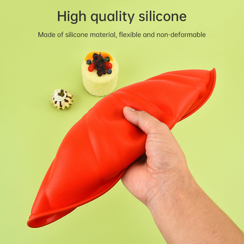 10-Inch Silicone Bundt Cake Pan - Non-Stick Baking Mold for Cakes & Desserts - Cavira