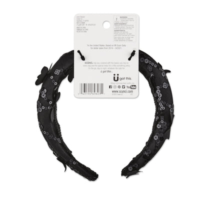 Sparkling Butterfly Glamoween Sequin Headband - Perfect for Halloween!