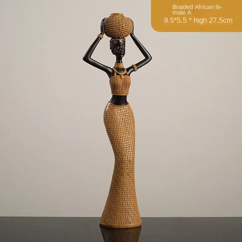 African girls' home ornaments and decorations