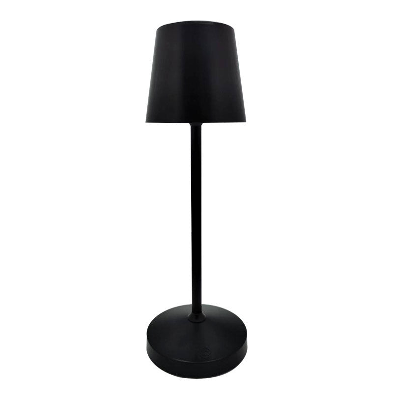 Cavira rechargeable cordless LED table lamp with stepless dimming, 6 colors, eye-care light, suitable for bedroom, study, or bar.
