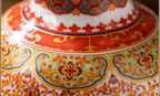 Vintage Chinese Porcelain Decorative Vase – Handcrafted Jingdezhen Floral Ceramic Home Accent