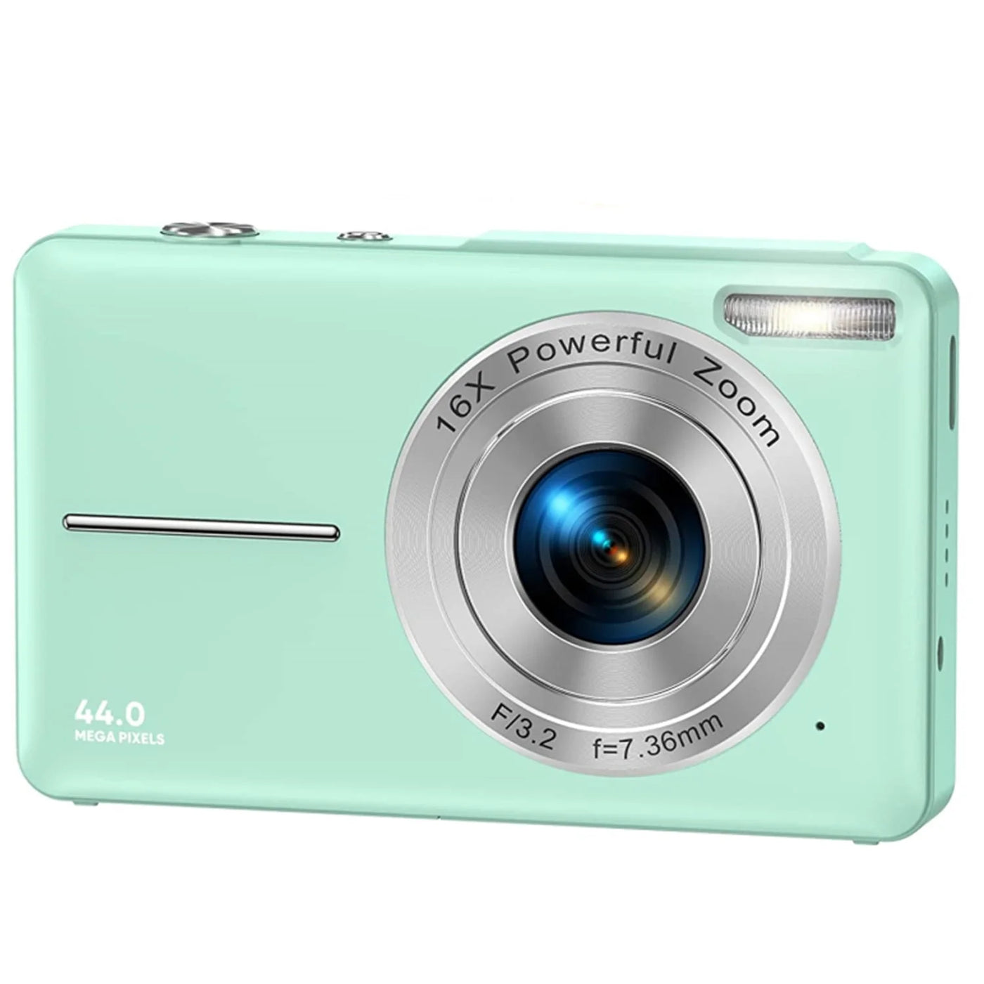 1080P Compact Digital Camera – 16X Zoom, Portable Starter Camera (Green) - GG store