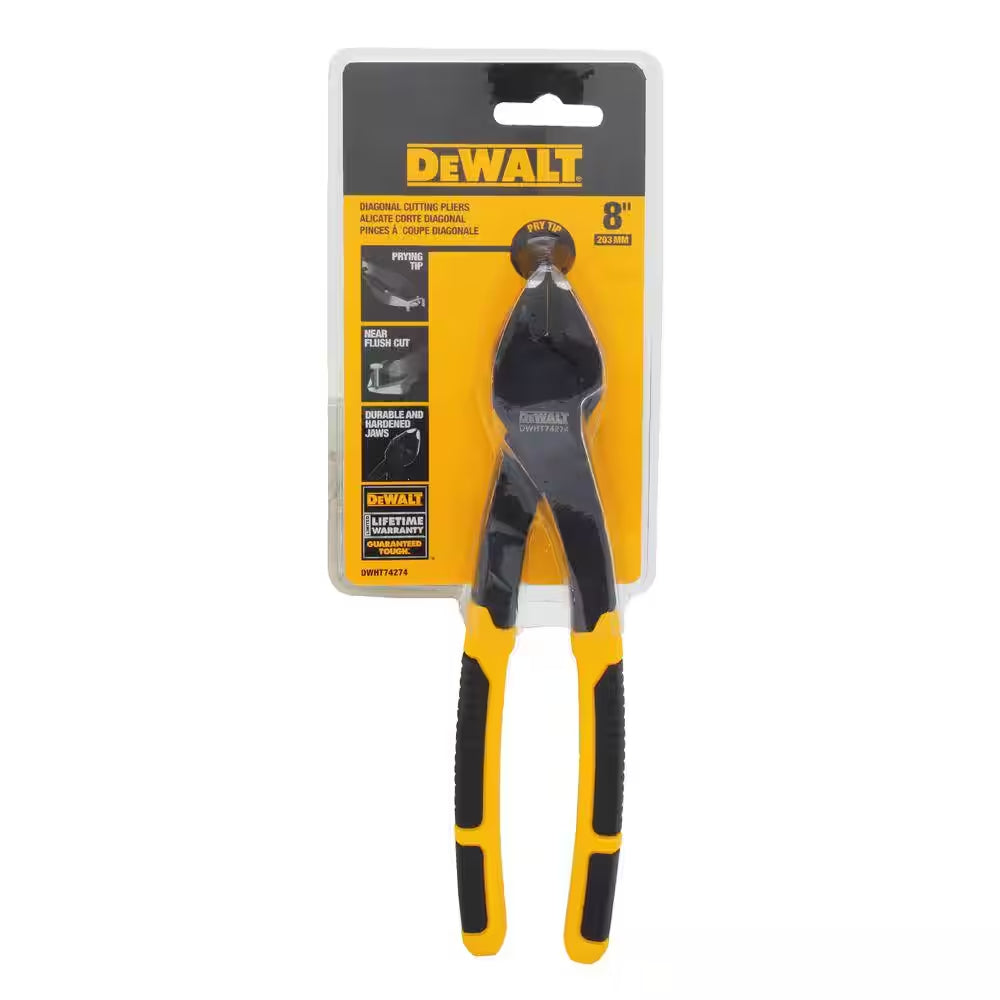 Premium 8-Inch Diagonal Cutting Pliers for Precision and Durability