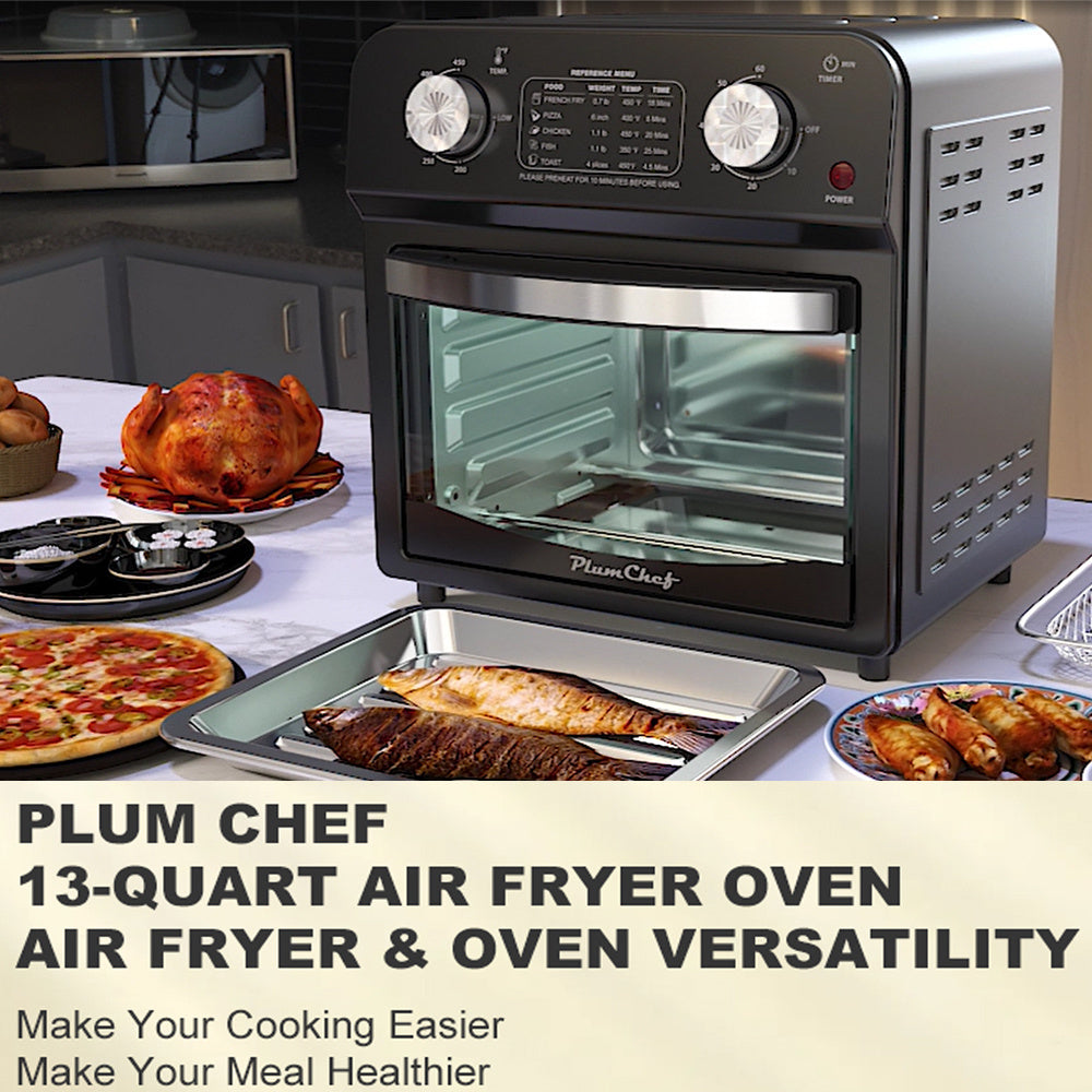 Air Fryer With Dual Knob Control, Healthy Oil-Free Cooking Oven - GG store
