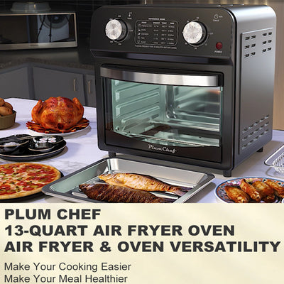 Air Fryer With Dual Knob Control, Healthy Oil-Free Cooking Oven - GG store