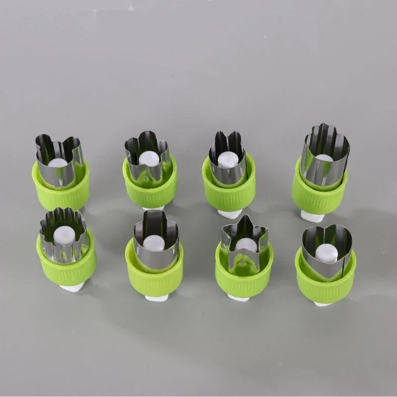 Vegetable Fruit Cutter Set - Fun Shapes for Kids Bento Boxes & Cookie Decorating - Cavira