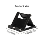 Adjustable Universal Phone & Tablet Stand – Portable Multicolor Plastic Holder