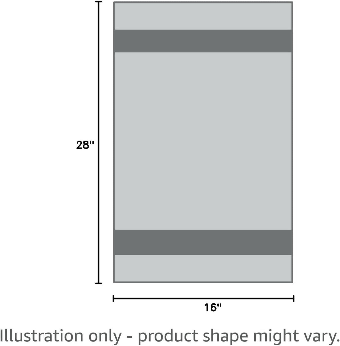 Premium Pack of 6 Extra Absorbent Grey Kitchen Towels - Striped Chef Weave, Large 380 GSM Dish Drying Towels