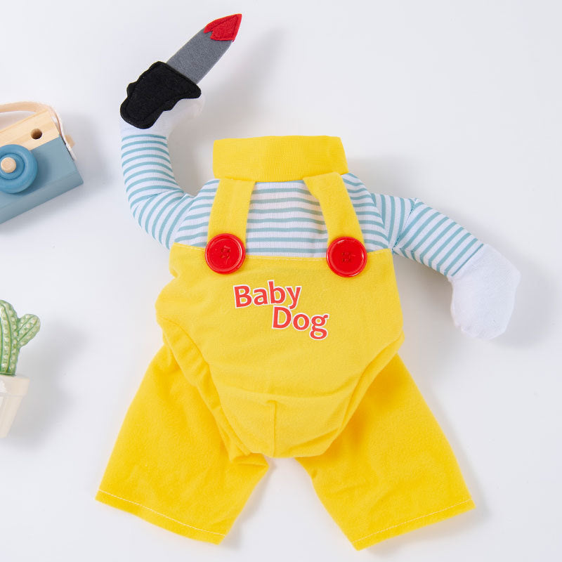 Transform your pet dog into a pet dog Halloween clothes