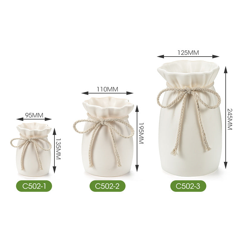 Lightweight modern plastic decorative vase by Cavira, ideal for home decor, living room, bedroom, or table styling with flowers.