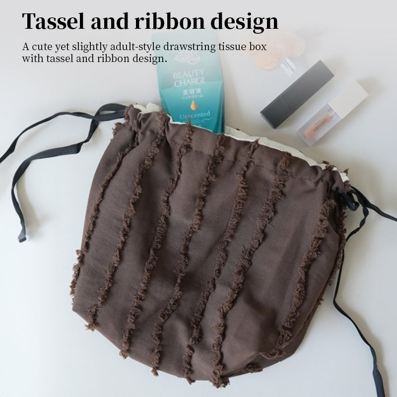 Modern Decorative Fabric Tissue Box Cover – Living Room & Bathroom Organizer